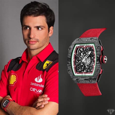 carlos sainz jr richard mille|charles sainz watch.